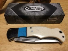 Rite Edge White Smooth Bone Lockback 3 1/2" Pocket Knife CN211449B0