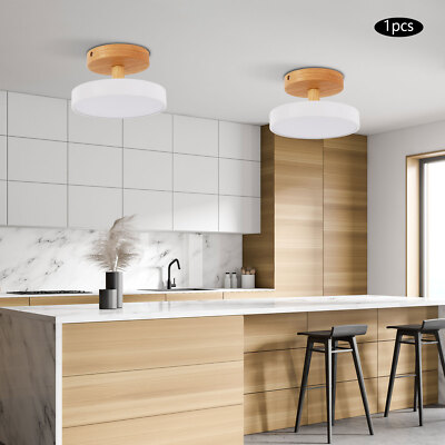 NEW 18cm*9cm LED Ceiling Light Round Wired Ceiling Lamp 85-265V