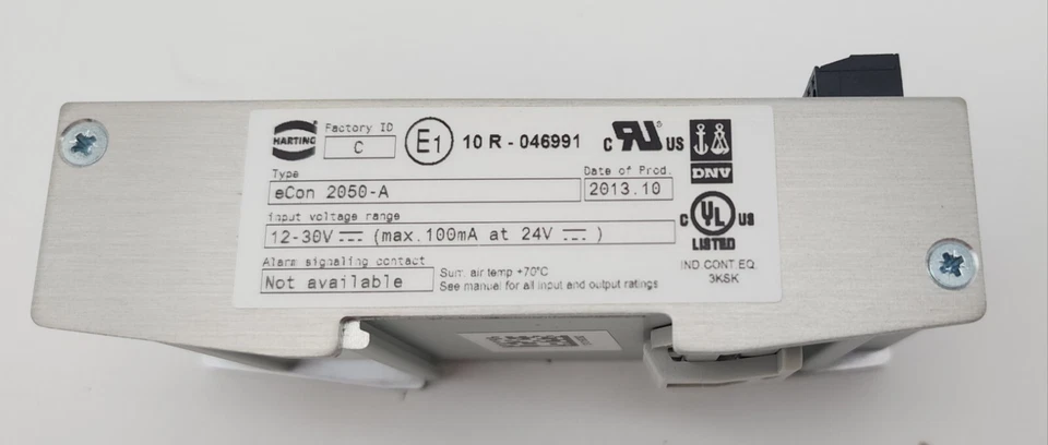 Harting eCon 2050-A Ha-VIS ETHERNET SWITCH 20761053000 - Image 3 of 3