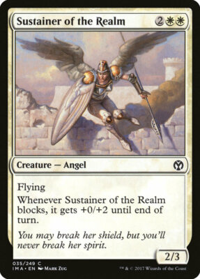 Magic MTG Tradingcard Iconic Masters 2017 Sustainer of the Realm 35/249