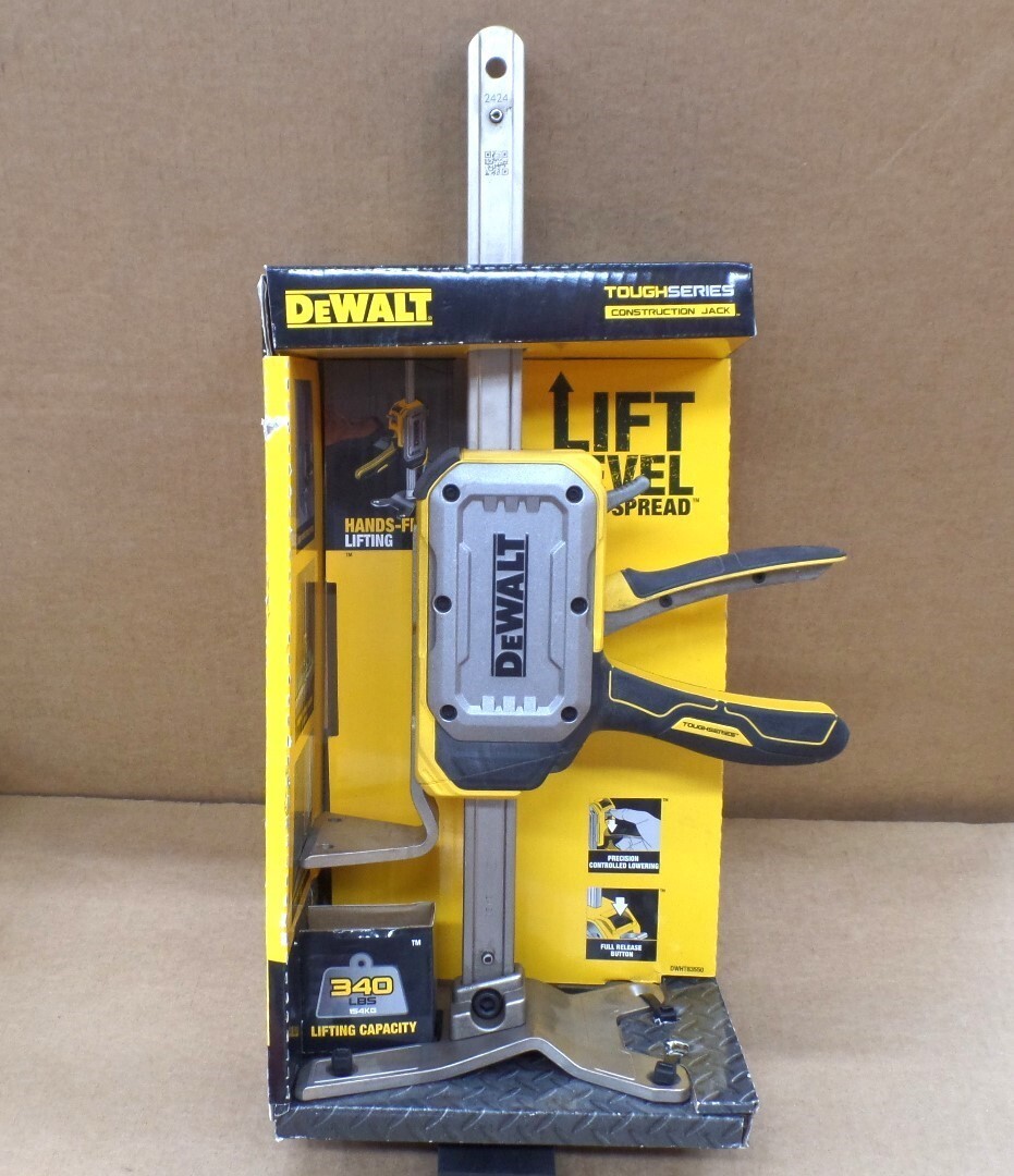 デジャヴ DEWALT DWHT83550 TOUGHSERIES CONSTRUCTION JACK SET, LIFT TO 340LBS
