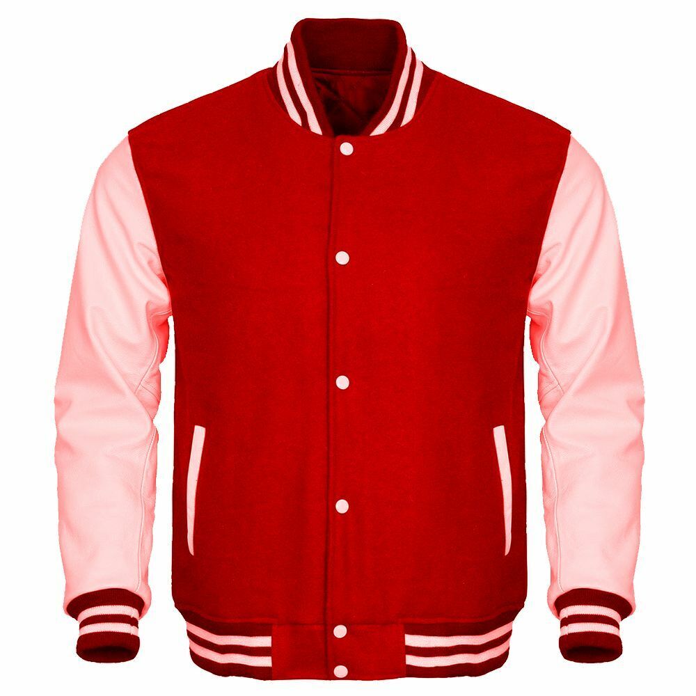  Men's Varsity Jackets - Reds / Men's Varsity Jackets