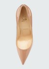 100% AUTHENTIC NEW WOMEN LOUBOUTIN SO KATE 120 NUDE PATENT PUMPS/HEELS US 7 — photo 3