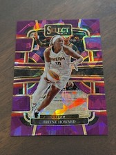 2024 Panini Select WNBA #65 Purple Ice Prizm Rhyne Howard #’d/149 Atlanta Dream