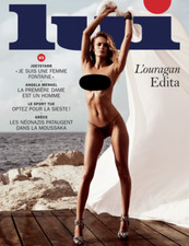 FRENCH MAGAZINE 2013 SUPERMODEL EDITA VILKEVICIUTE FASHION BEAUTIFUL GIRLS