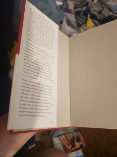 Signed New Nick Hornby About a Boy 1st Edition British Hardcover Mint Dated - Picture 8 of 10