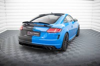 Mittlerer Diffusor Heck Ansatz FüR Audi TT S 8S Schwarz Hochglanz
