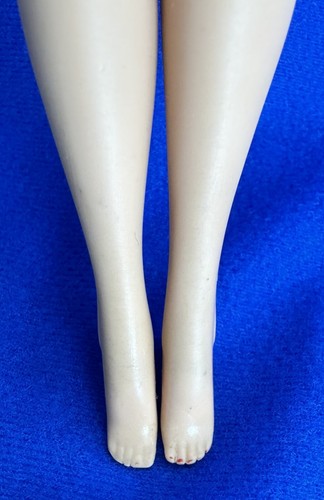 Vintage 1961-62 Brunette #5 Ponytail Barbie Doll-Retouched Lips Head Pin Pricks - Picture 14 of 14