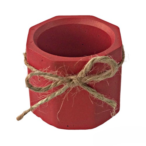 12Pcs Wholesale Bulk Red Empty Candle Jars Pot Containers DIY Candle Making Jar - Picture 4 of 5