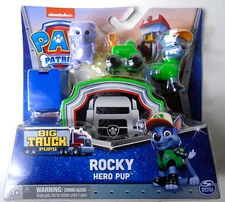 Nickelodeon Paw Patrol  Rocky Hero Pup - Big Truck Pups