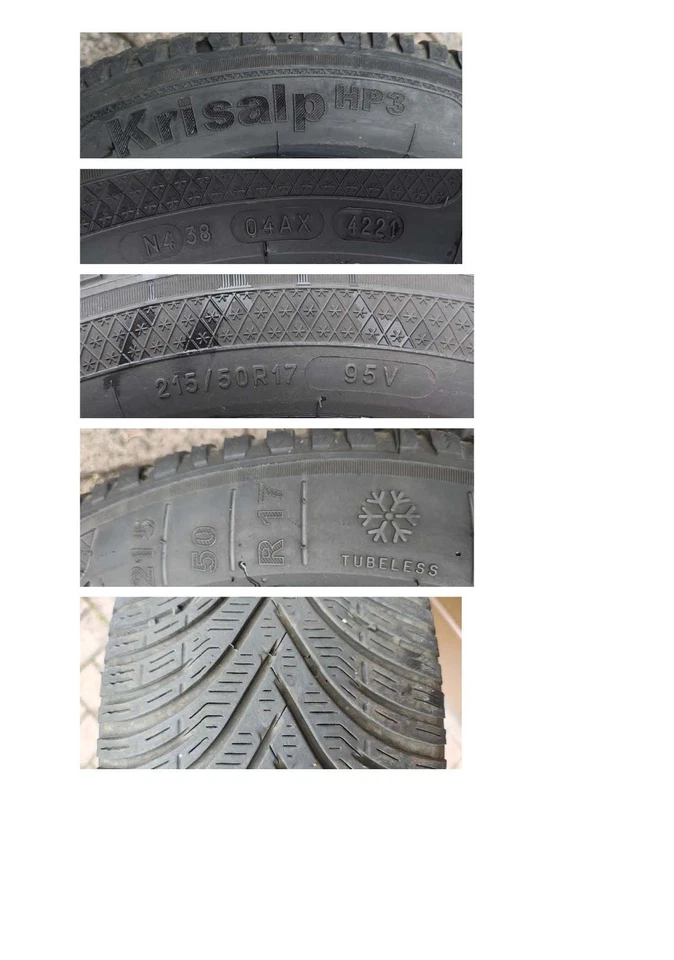 Winterkompletträder RONAL Skoda Octavia 5E 215/50/R17 95V - Bild 2 von 3