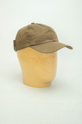 Barbour Wax Brown Beige Baseball Men's Cap Hat Size M/L