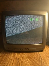 Vintage Broksonic 13” CRT TV CTGV-4563TCT 2000 Retro Video Gaming Tested Working