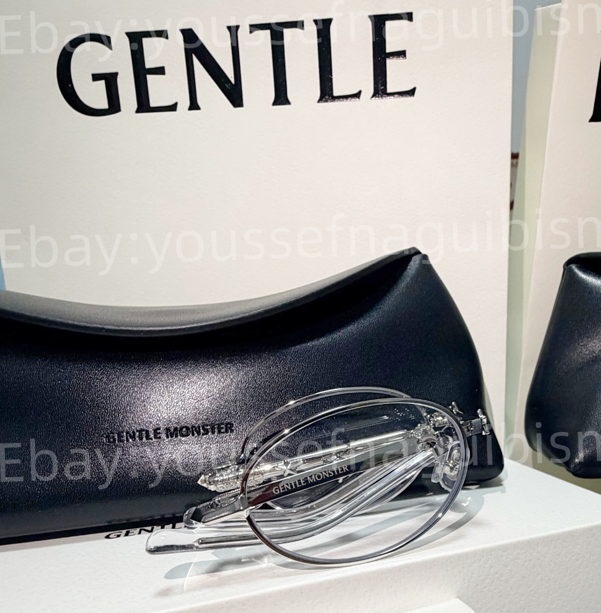 GentleMonster Sunglasses Pocket - Pico 02 Silver Frame Clear