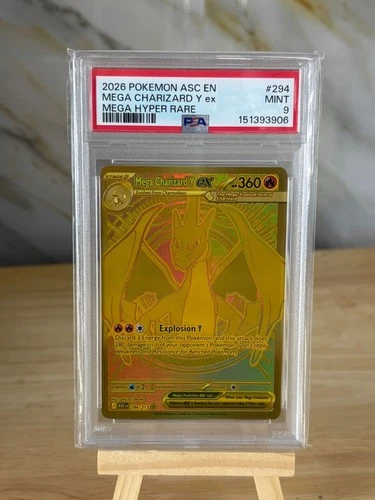 Mega Charizard Y Ex Ascended Heroes 294/217 PSA 9