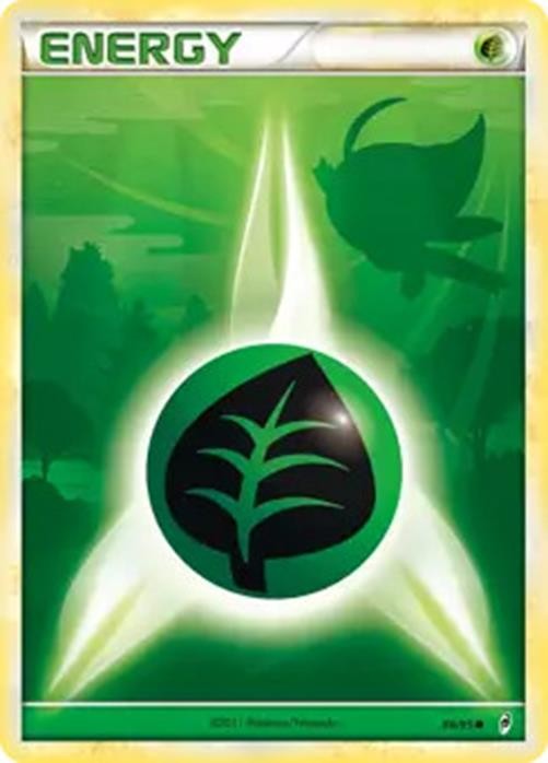 Grass Energy - 88/95 - Pokemon Call of Legends Reverse Holo Card LP