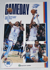 Kenrich Williams Autographed Program 1-7-26 Oklahoma City Thunder vs Jazz