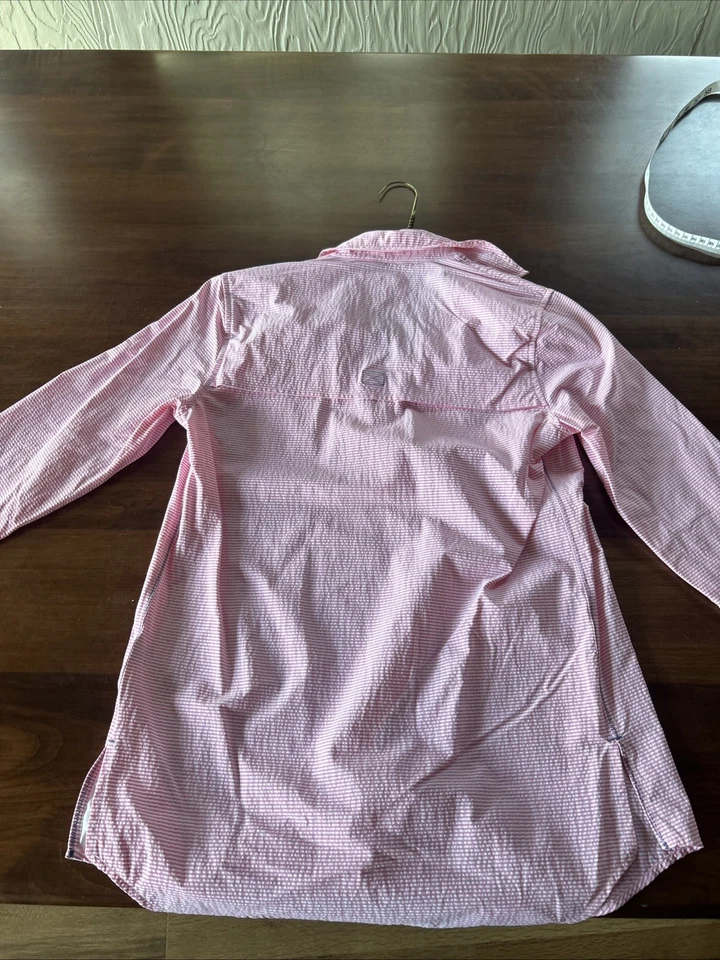 Nueva Camisa Mujer Vineyard Vines Harbor Rosa Talla 00 De Colección Rara Foto 3 de 4