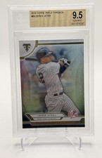 2018 Topps Triple Threads Derek Jeter #69 BGS 9.5 Gem Mint Yankees 