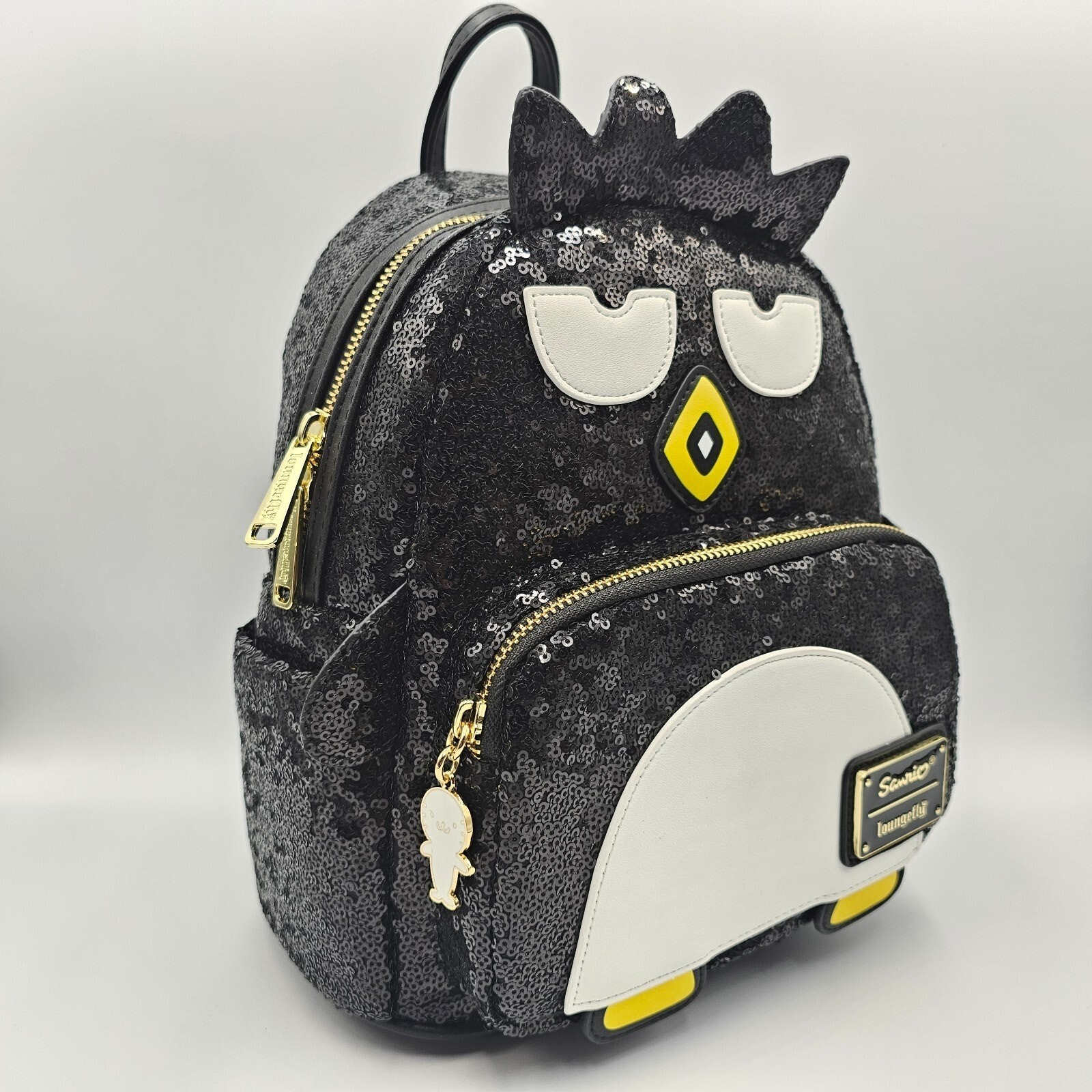 Loungefly Sanrio Hello Kitty and Friends Badtz Maru Sequins Mini Backpack New image 2