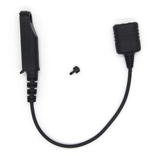 2Pin Walkie Talkie Cable Adapter K Head Plug For Baofeng BF-9700 A-58 UV-XR A