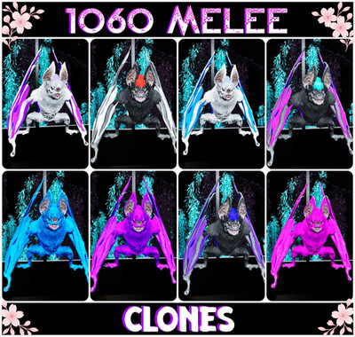 1060 MELEE CLONES Desmodus ARK  Survival Ascended ASA PVE