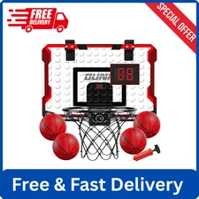 Indoor Basketball Hoop for Kids, Door Room Basketball Hoop,Mini Basketball Hoop