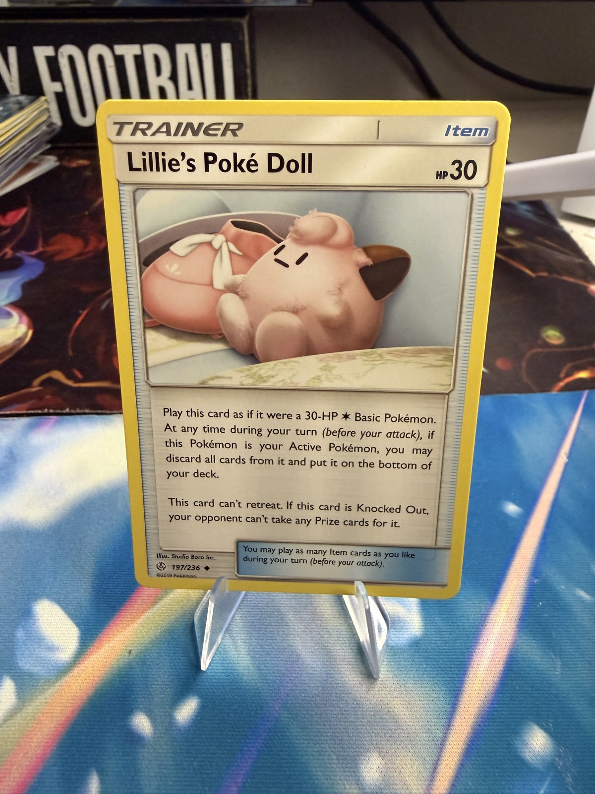 Lillie's Poke Doll 197/236 Sm-Cosmic Eclipse Regular