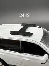 1/24 Lightbar Bracket w/ ALPR License Plate Reader Police Car SUV Sheriff