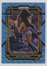 2023 Panini Prizm WWE Blue Wave Prizm Indi Hartwell #116 16n7