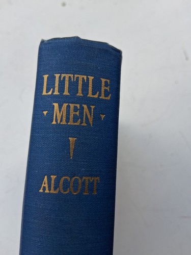LITTLE MEN by Louisa May Alcott 1928 Hardcover First Ed Illus. EXCELLENT COND. - Picture 2 of 7