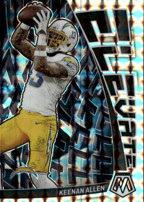 2023 Panini Mosaic Keenan Allen #E-KA Elevate Mosaic Los Angeles Chargers 17A