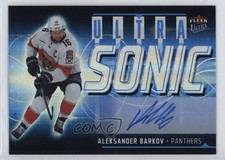 2024-25 Upper Deck Fleer Ultra Ultrasonic Aleksander Barkov #SN-18 Auto q2c