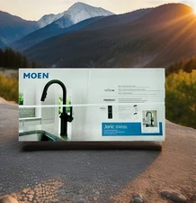 Moen Joric 87492BL Spot Resist Matte Black One-Handle Pulldown Kitchen Faucet