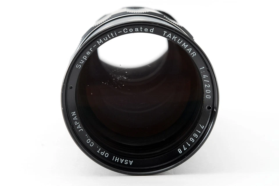 Pentax SMC Takumar 200mm F4 MF Telephoto Lens for M42 No7166178 Japan[Near MINT] - Image 3 of 4