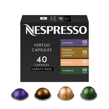 Nespresso Melozio, Stormio,Altissio and Double Espresso Chiaro 40-Count