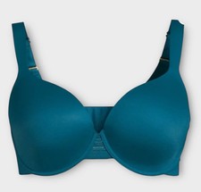 Joyspun T-Shirt Bra Women's Plus Size 42DD Teal Underwire --U3--