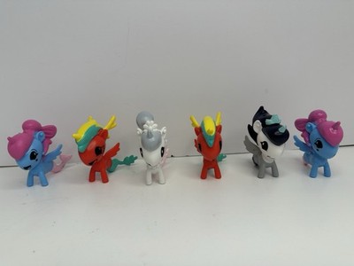 Lot Of 6 Tokidoki Toki Doki Unicorno Sonic