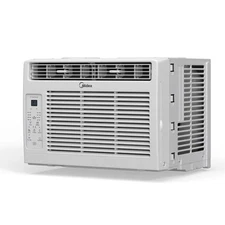 Midea 6,000 BTU 115V Window Air Conditioner with Comfort Sense Remote, White