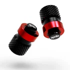 APRILIA PAIR OF RED VALVE CAPS. CLOSING DOWN SALE PRICE.REF.A-2