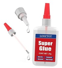  2-in-1 with Brush Applicator  Nozzle, Mess Free Superglue Brush, Super Glue