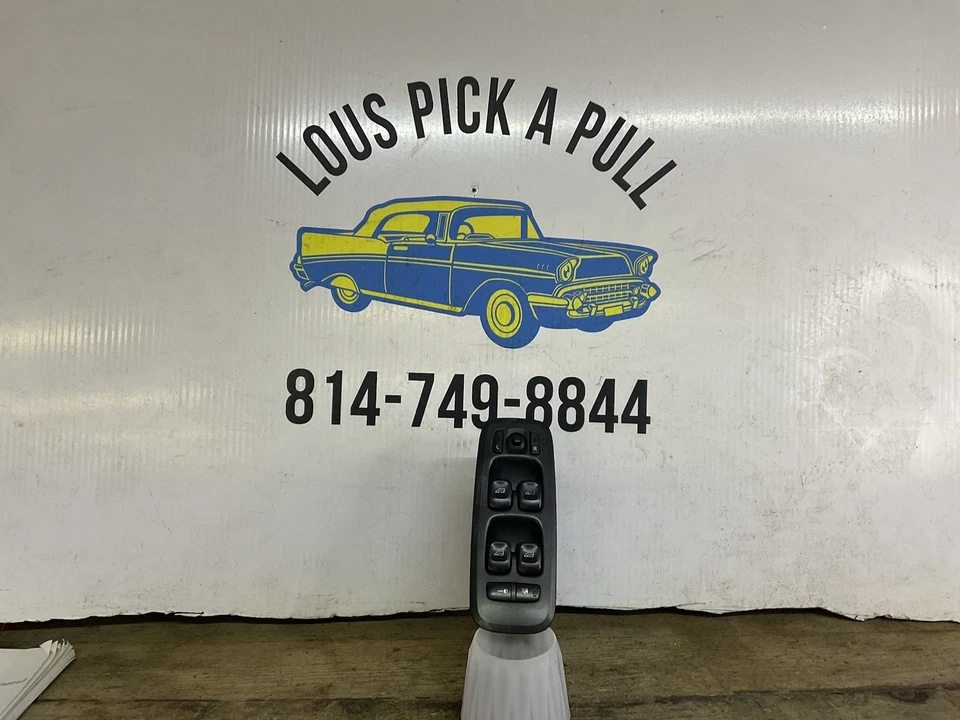 Volvo S40 S80 V70 XC70 XC90 2004 interruptor maestro de ventana eléctrica 30658146 negro OEM Foto 3 de 4