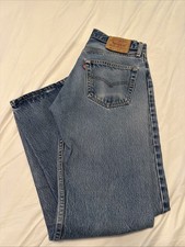 Vintage Made In The USA Levi's 501xx Zip Fly Jeans 32/32 Tags Made In USA