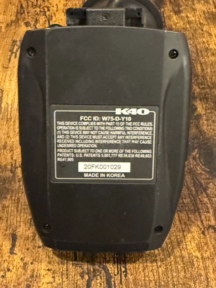 K40 Platinum100 Portable Radar Detector with GPS - Image 3 of 4