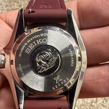 Seiko Prospex Samurai Automatic Red Dial 41.7mm Case Men's Watch SRPL11 3