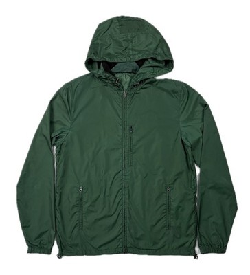 Acne Studios Wilfred New SS15 Nylon Jacket Dark Green Men's 46 M