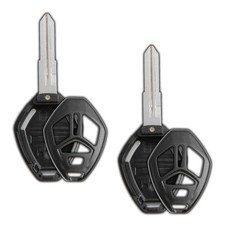 2 Replacement For 2007-2012 Mitsubishi Eclipse Galant Remote Key Fob Shell Case 2 Replacement For 2007-2012 Mitsubishi Eclipse Galant Remote Key Fob Shell Case