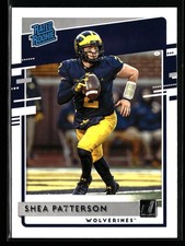Shea Patterson 2020 Panini Chronicles Draft Picks Donruss Rated Rookies Michigan