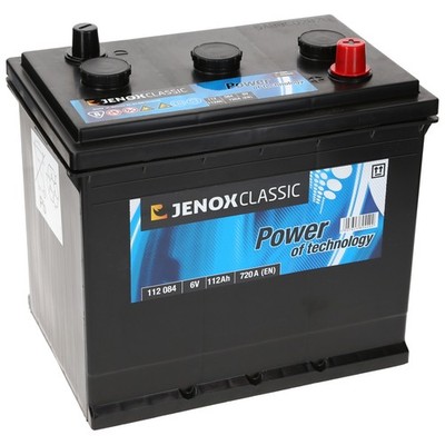 Oldtimer Batterie 6V 112Ah 720 A/EN Jenox Classic Autobatterie Starterbatterie