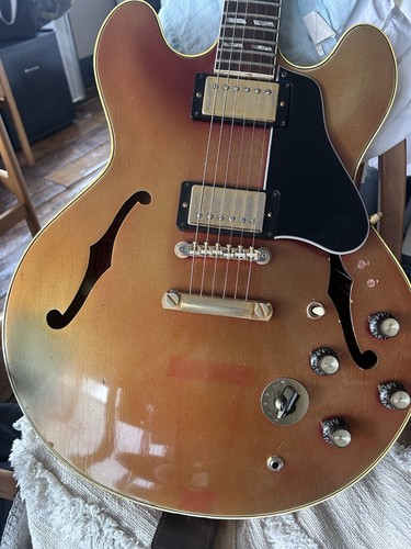 1967 Gibson ES-345 Sparkling Burgundy Metallic - Picture 2 of 10